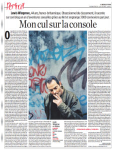 Portrait Libération 20 avril 2005